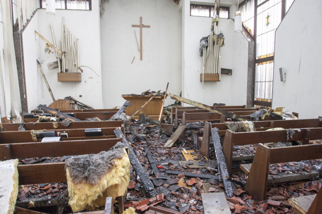 Ulrich Simons - NAK Moreller Weg - Dachstuhlbrand